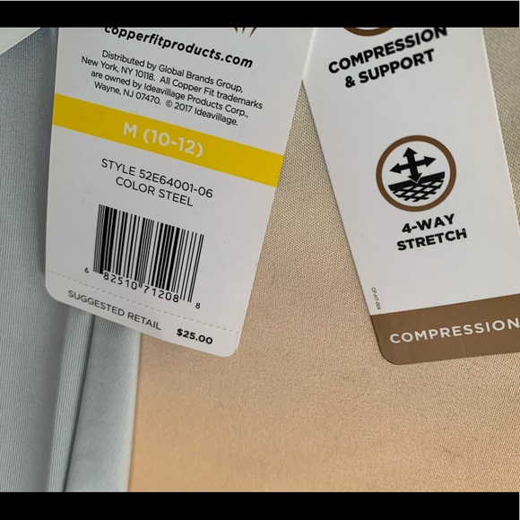 Copper fit dri-fit shirt size M 10-12 NWT - Picture 4 of 5